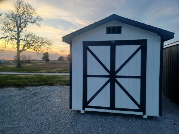 8x12 A-roof