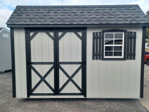 8x12 Quaker Shed