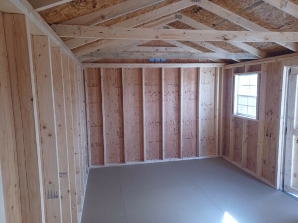 10x16 A-roof shed