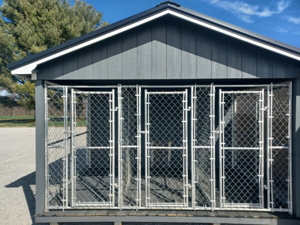 12x14 Triple Kennel, Used