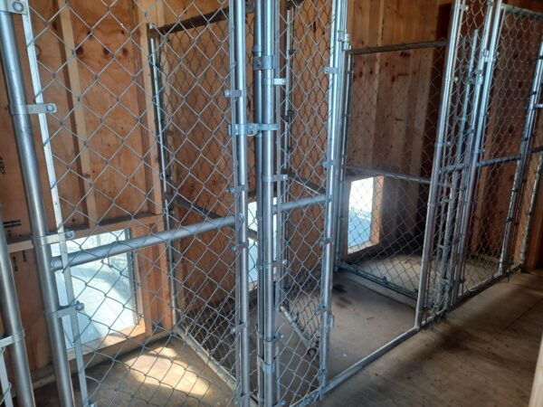 12x14 Triple Kennel, Used