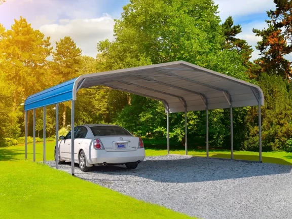 Standard size metal carport designs for sale in tennessee