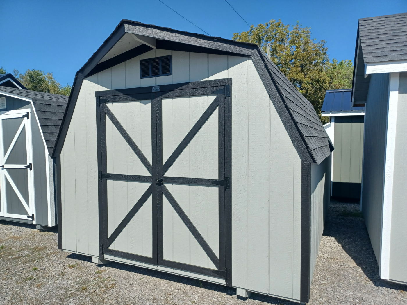 8x16 Prefab storage barn shed for sale from overholt and sons in KY