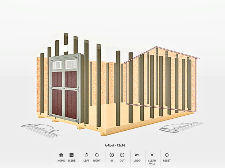 Customize the floor plan of your portable office shed