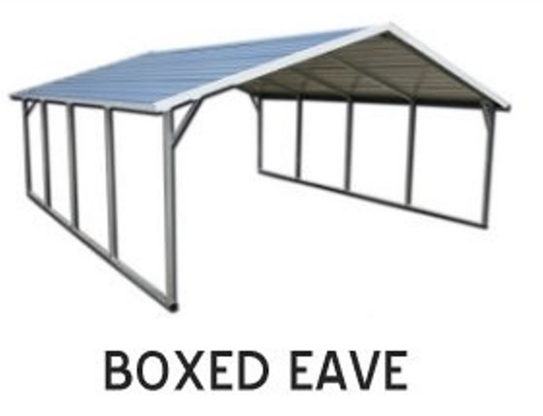 Boxed eave carports for sale in tennessee 