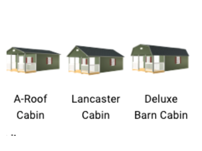 Styles of finished cabins for sale in tn and ky