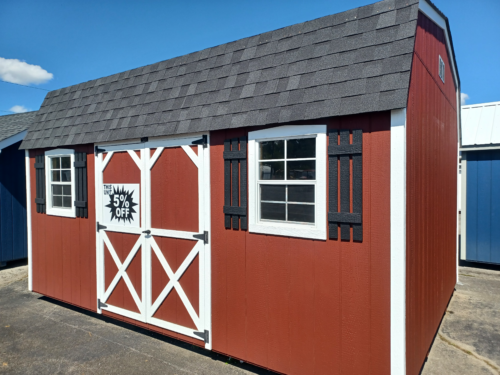 12x16 Deluxe Shed