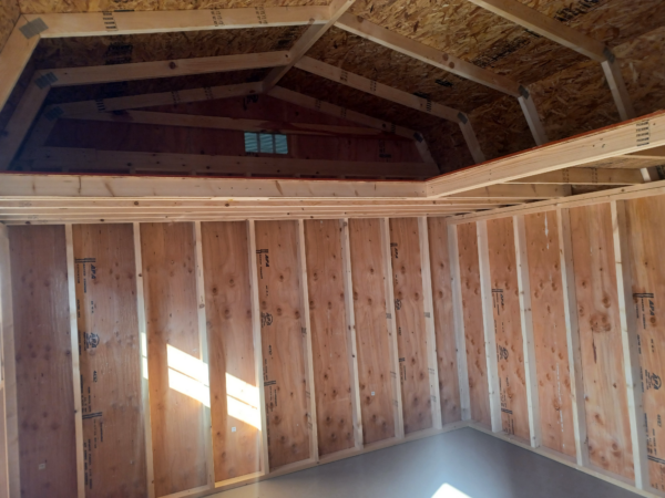 12x16 Deluxe Shed