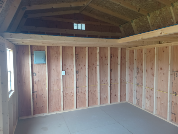12x16 Deluxe Shed