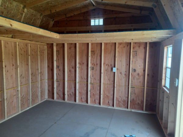 12x16 Deluxe Shed