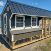 8x8 with 8' roof over run Quaker coop