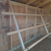 8x8 with 8' roof over run Quaker coop