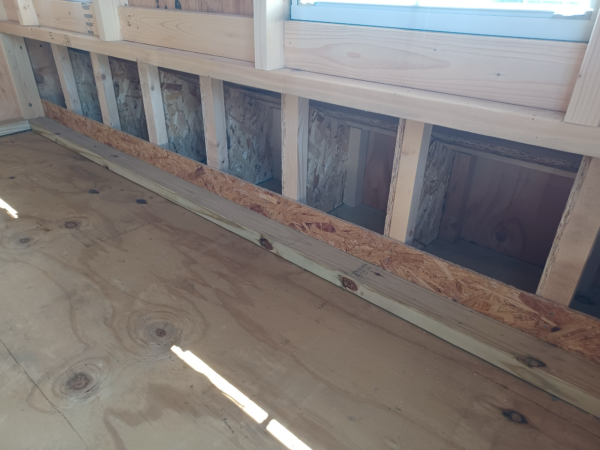 8x8 with 8' roof over run Quaker coop
