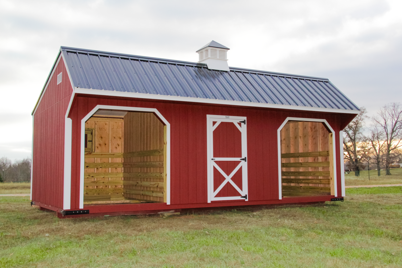 red horse barn for sale