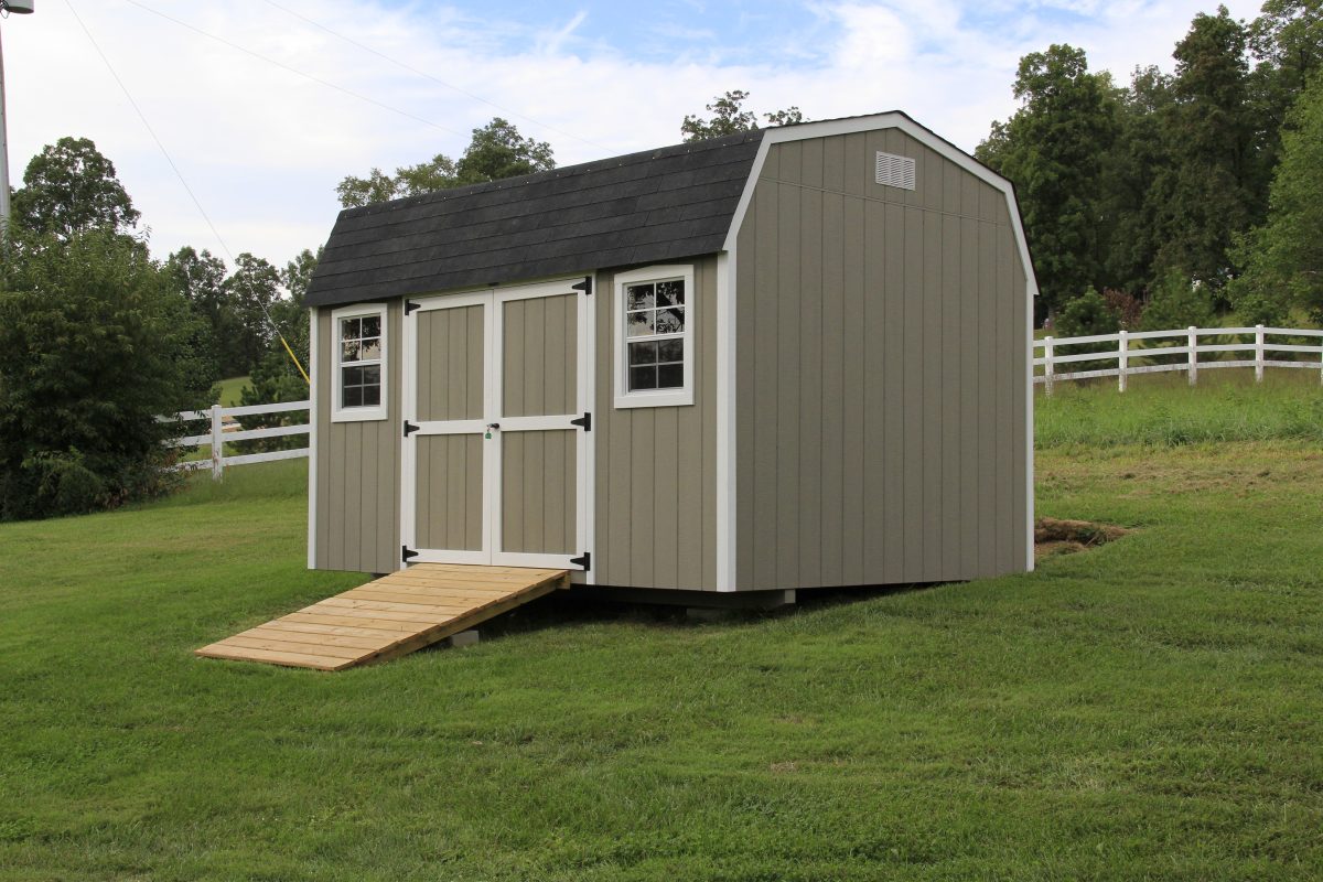 10x16 optional ramp for storage shed