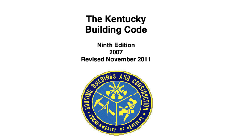 kentucky building code