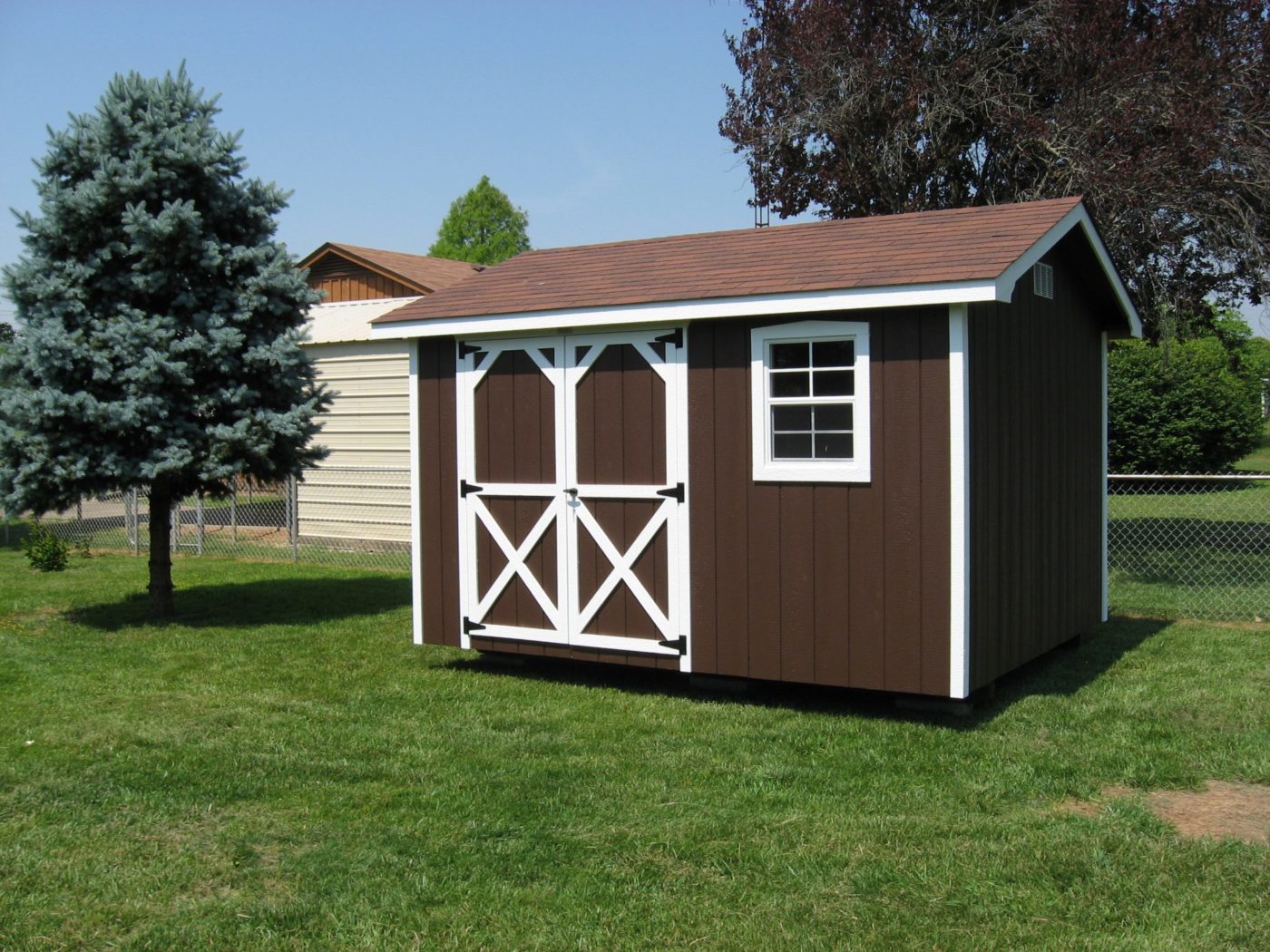 8x12 a roof small shed