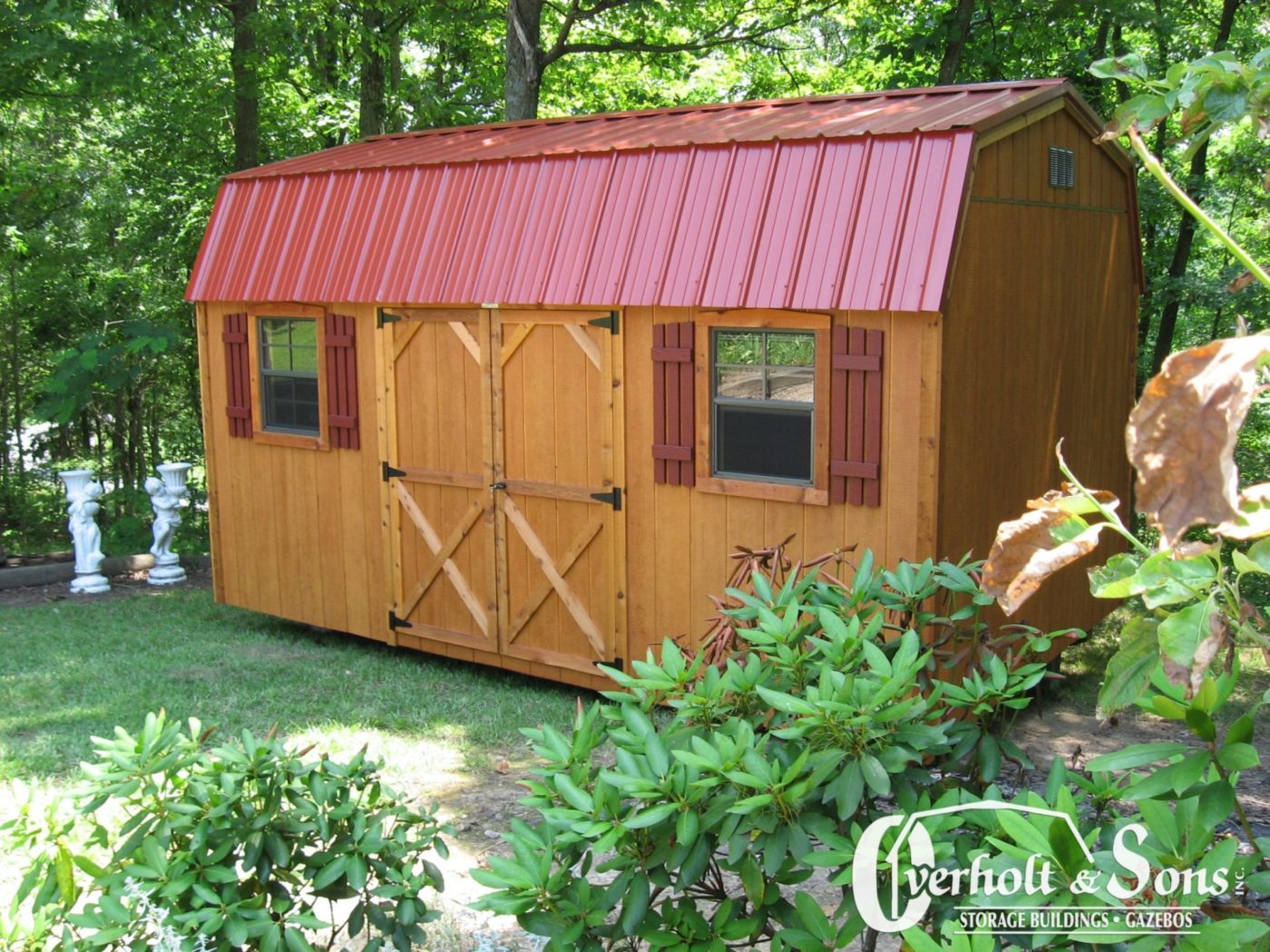 wood storage shed for sale