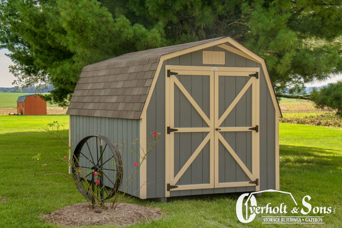 wooden storage building for sale