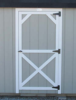standard single door for robust outdoor buildings