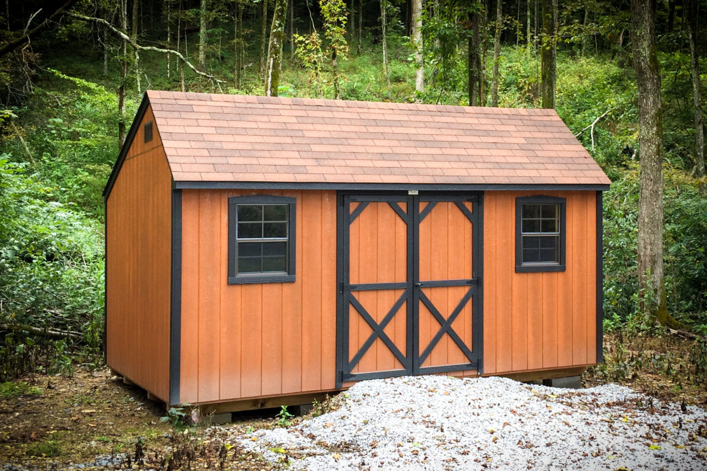 Wooden Backyard Garden Shed In Kentucky And Tennessee